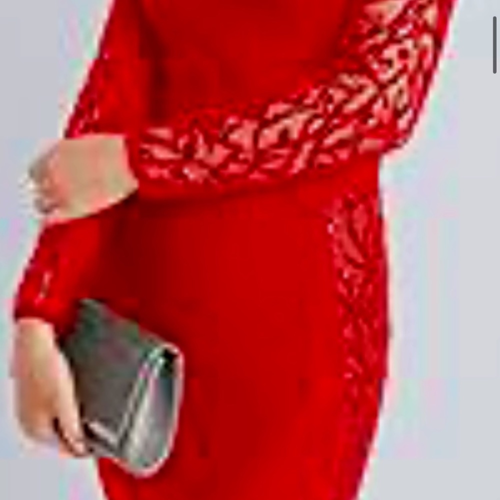 Venus lace bandage dress